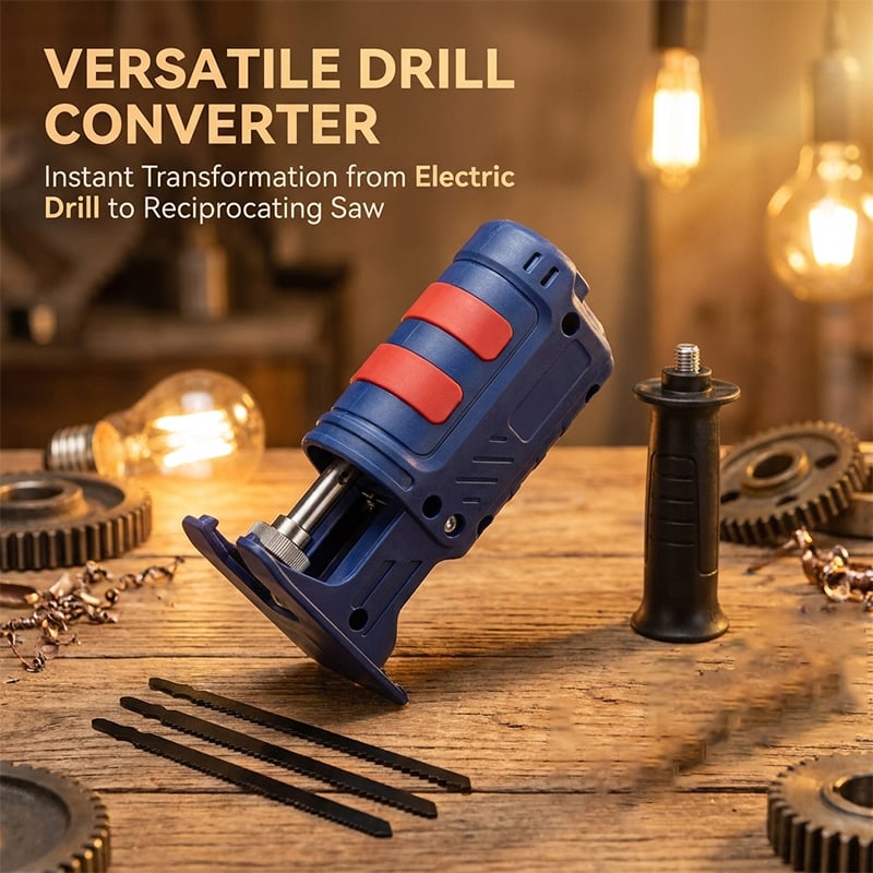 Sakerplus® Electric Drill Reciprocating Saw Adapter Converter