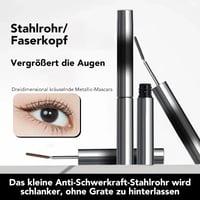 🔥Kaufe 1, erhalte 1 gratis🔥Dreidimensionale Stahlrohr-Wimperntusche