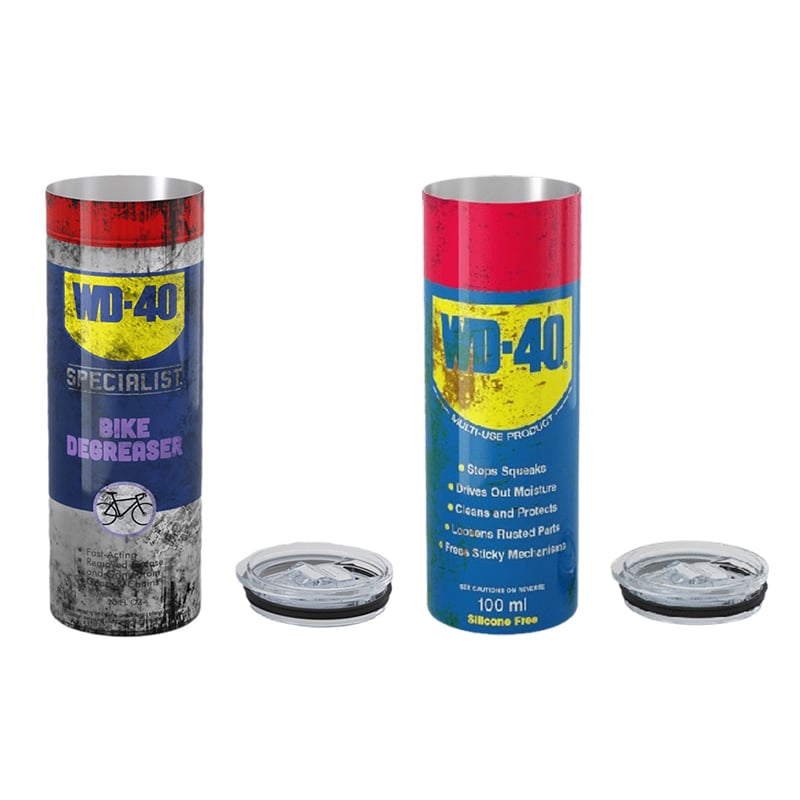 Thermosbecher mit Schmutzmuster