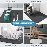 💦Super saugfähige Abtropfmatte für die Küche