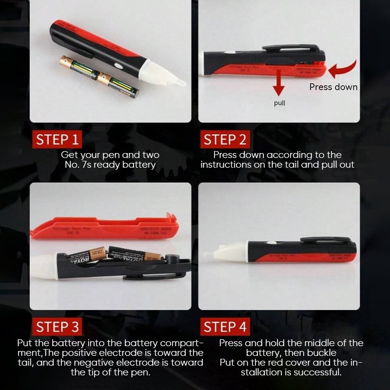 The non-contact voltage tester