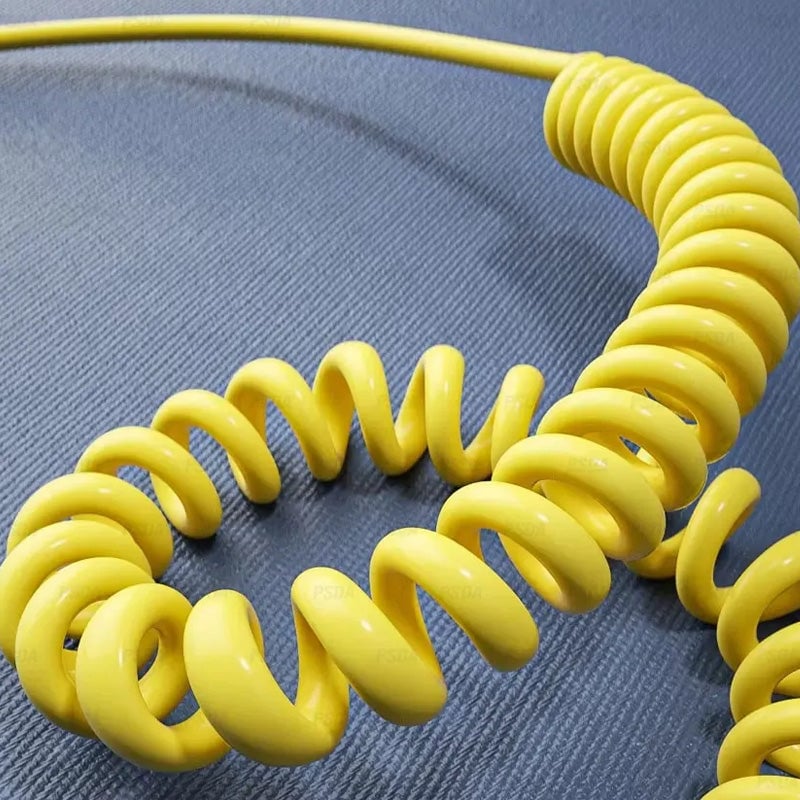 Federziehbares 4-in-1 65W Schnelllade-Datenkabel