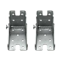 90 degree self-locking folding hinge
