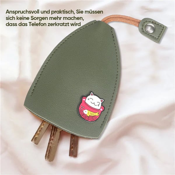 💖💖Schlüsseltasche aus PU-Leder