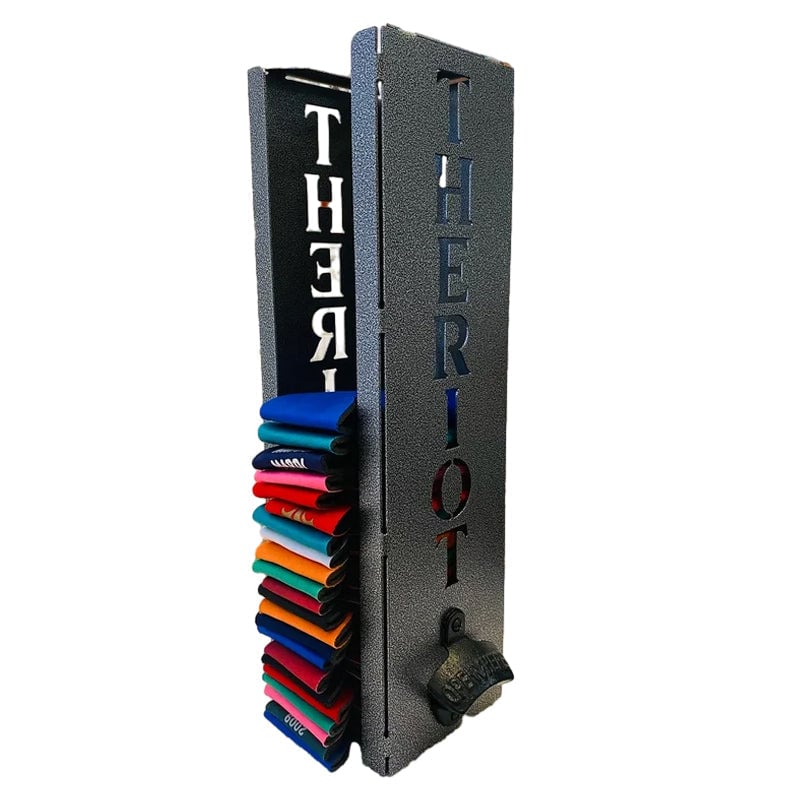 Blikjeskoelerhouder met flesopener