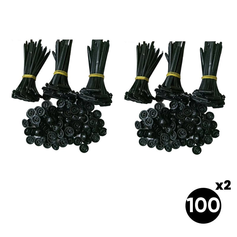 Nylon Universell kabelbåndspenne