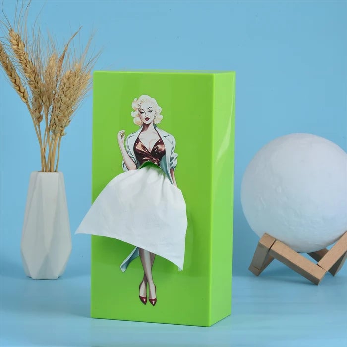 Nieuwe stijl Flying Skirt Tissue Box
