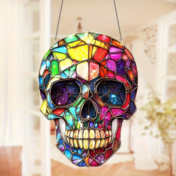 Skull Acrylic Pendant