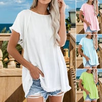 Long Lady T-shirt with Fringes