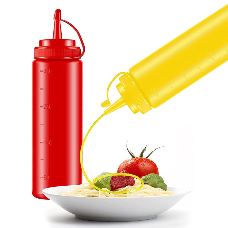 Kreative knifflige Ketchup-Flasche