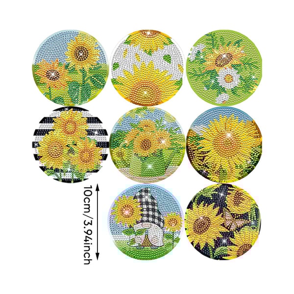 DIY Diamond Painting Coasters