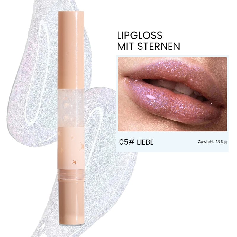 Lipgloss mit Sternen