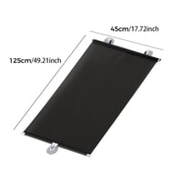 Automatic Retractable Windshield Sun Protection