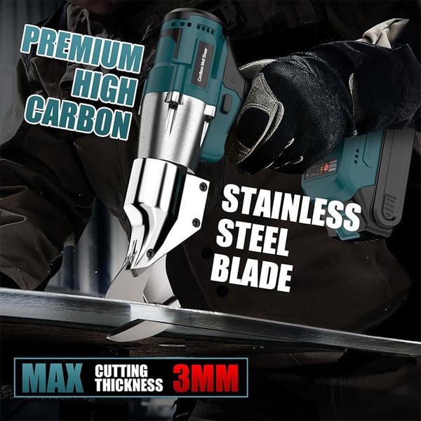 Sakerplus Cordless Sheet Brushless Metal Cutter