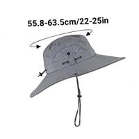 Solar Fan Outdoor Fishing Hat