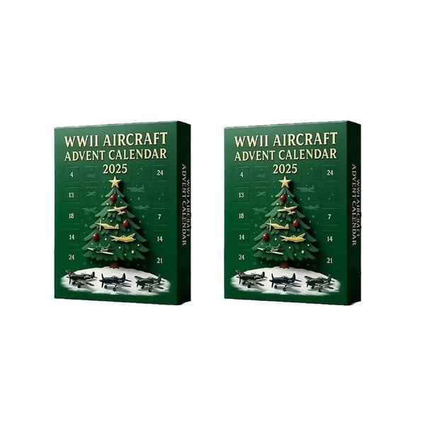 2025 Aircraft Advent Calendar World War II Plane