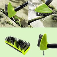 Sakerplus 3-in-1 Versatile Weed Brush Combo Set