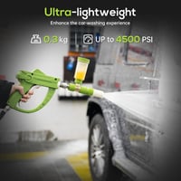 Quick-Connect High-Pressure Foam Cannon for Effortless Car Washing