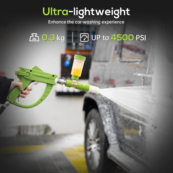 Quick-Connect High-Pressure Foam Cannon for Effortless Car Washing