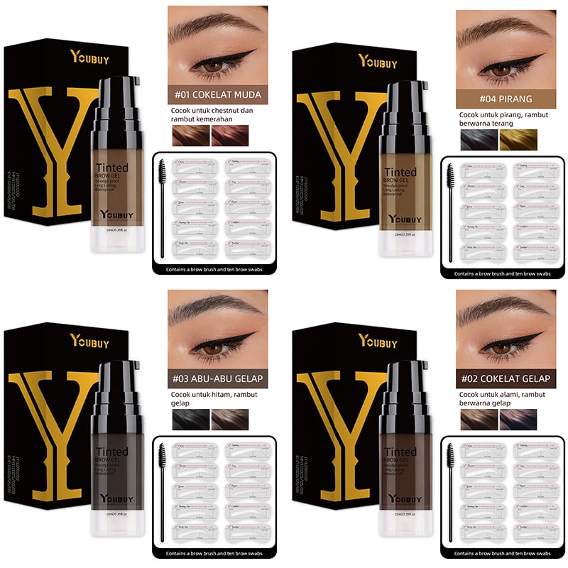 Longwear Waterproof Tinted Brow Gel