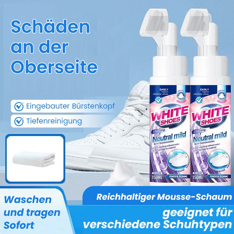 🤍Schaum No-Rinse Reiniger — Hellt & Weißt Schuhe sofort auf