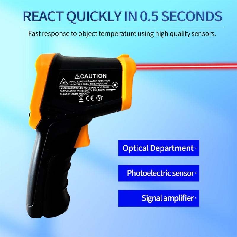 Industrial infrared thermometer