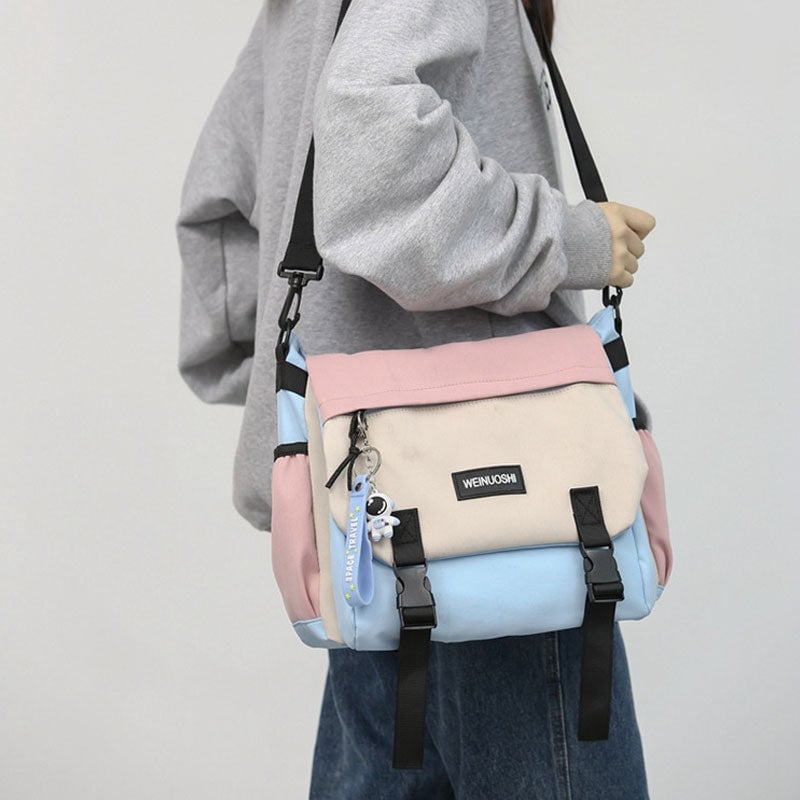 Sac à bandoulière fourre-tout multifonctionnel