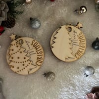 3D Kerstman aftellen naar kerstornament