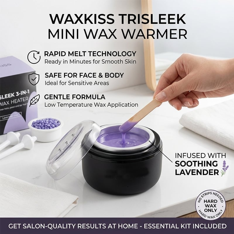 Professional Hard Waxing Set for Face and Body