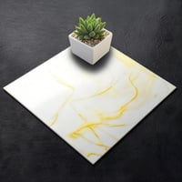 Marmor-Vinyl-Bodenfliesen zum Selbstkleben