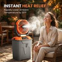 Kexon™ Outdoor Camping Emergency Spray Fan