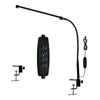 Clip-on desk lamp