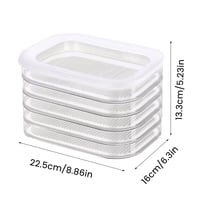 Multi-Layer Food Storage Box with Lid