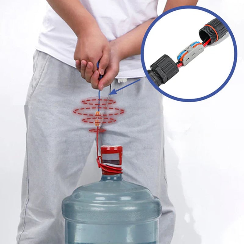 🔌Wasserdichte Klemmenleiste für den Außenbereich