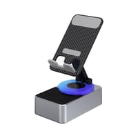 Wireless Induction Audio Bluetooth Speaker 5 in 1 Phone Holder