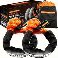 Sakerplus Synthetic Soft Shackle Recovery Rope