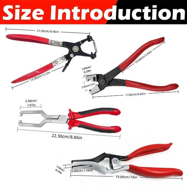 Sakerplus Professional Hose Clamp Kit