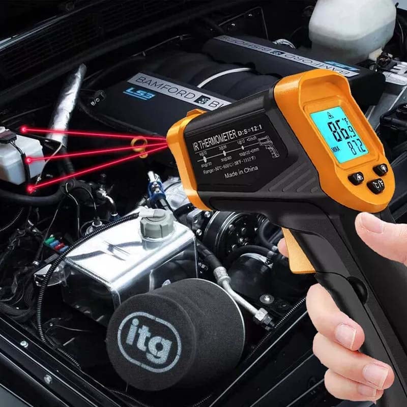 Industrial infrared thermometer
