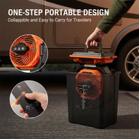 Kexon™ Outdoor Camping Emergency Spray Fan