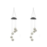 Solar Wind Chime Outdoor Light