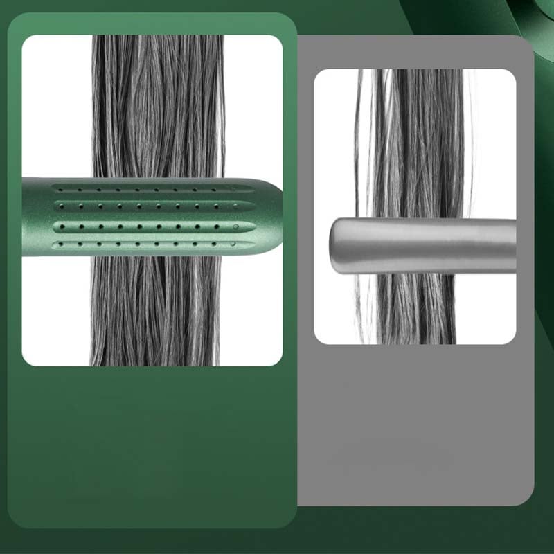 Mini anti-perm hair straightener