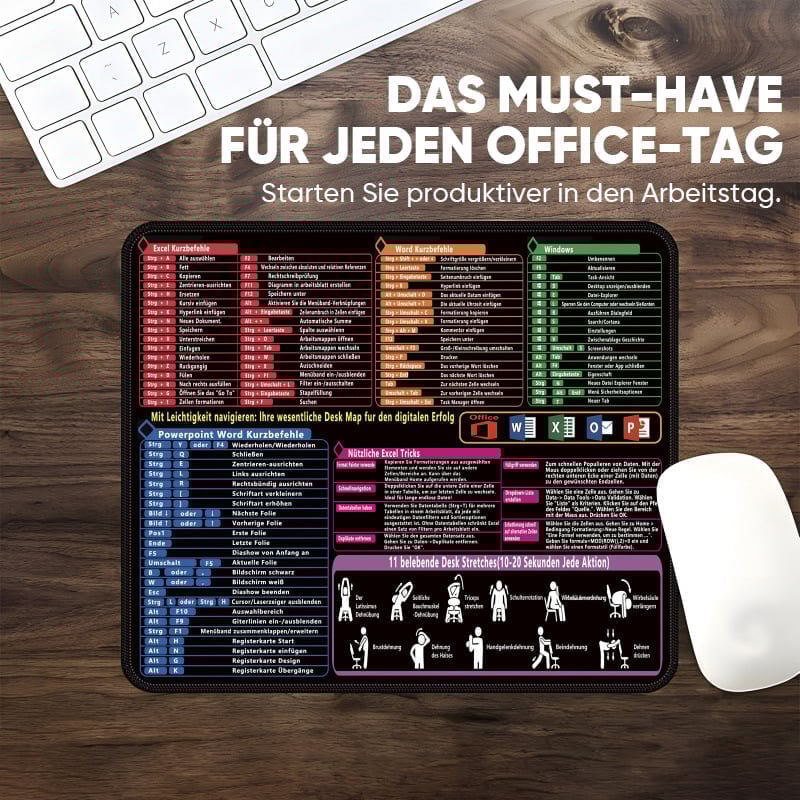 Das Produktivitäts-Mauspad