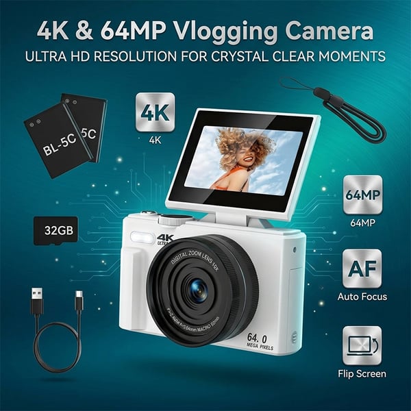 Kexon™ Entry-level 4K HD SLR CCD camera