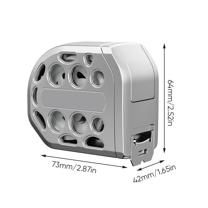 Stainless Steel Retractable Waterproof Measuring Ruler