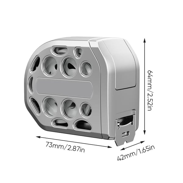 Stainless Steel Retractable Waterproof Measuring Ruler