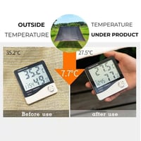  ⚡upgraded-Courtyard Sunshade Net