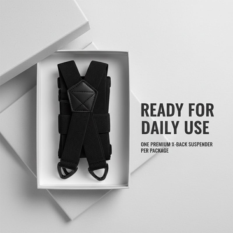 Men's 4-Clip Suspenders