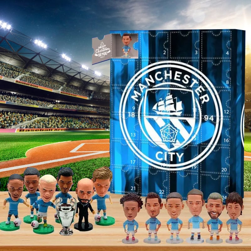 2024 Manchester City F.C. Advent Calendar -- The One With 24 Little Doors