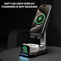3-in-1 Wireless Charger Holder