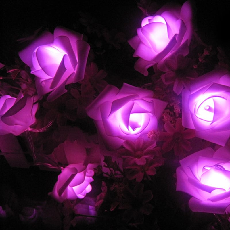 Guirlande lumineuse LED roses